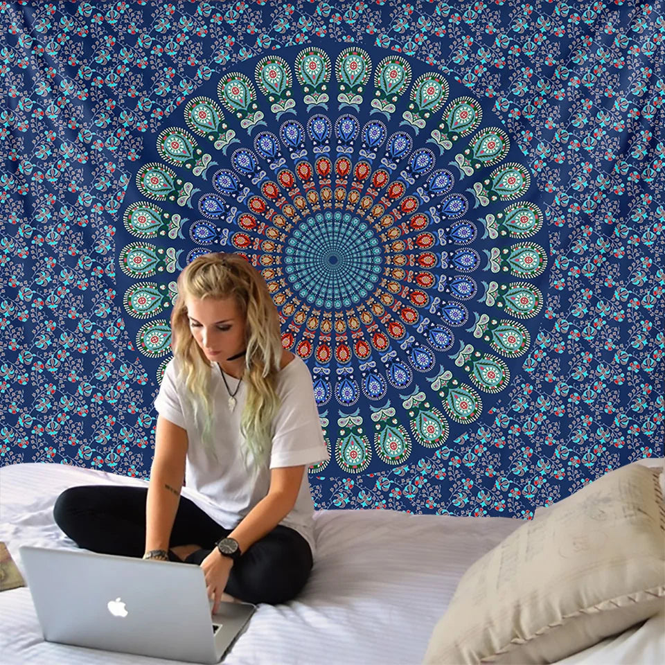 Celestial Mandala Wall Tapestry Collection