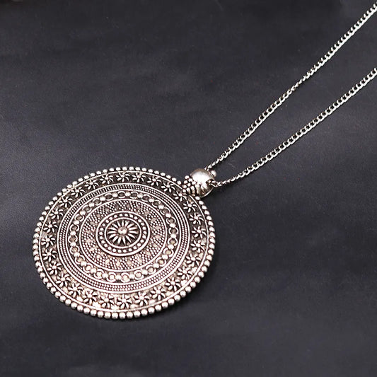 "Spiritual Circle" Mandala Medallion Pendant