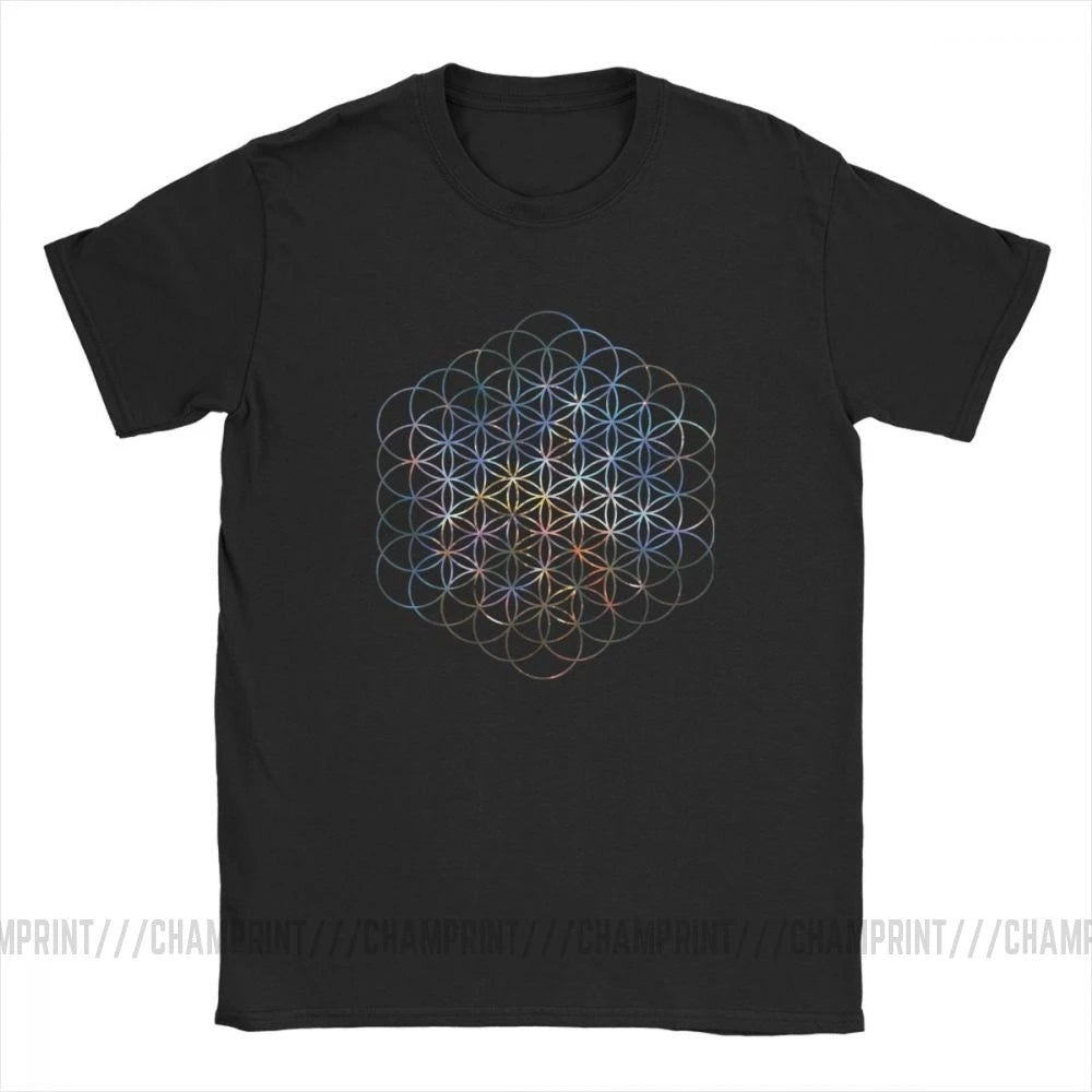 Sacred Geometry Yoga Tees: Vibrant Energy in Every Hue