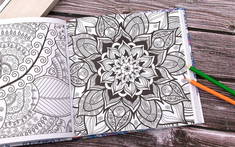 Mindful Mandalas: A Coloring Journey for Relaxation and Creativity