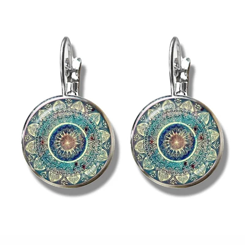 "Essence of Life" Earrings Collection – Mandala & Tree of Life Series