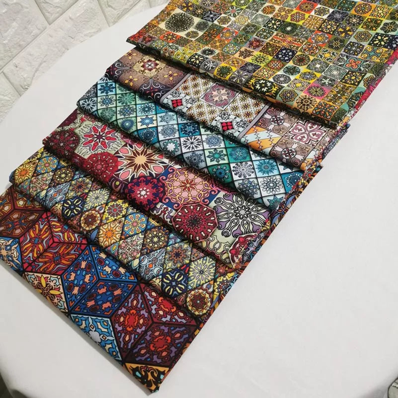 Mandala Medley Sewing Fabric Collection – Half Meter Cuts