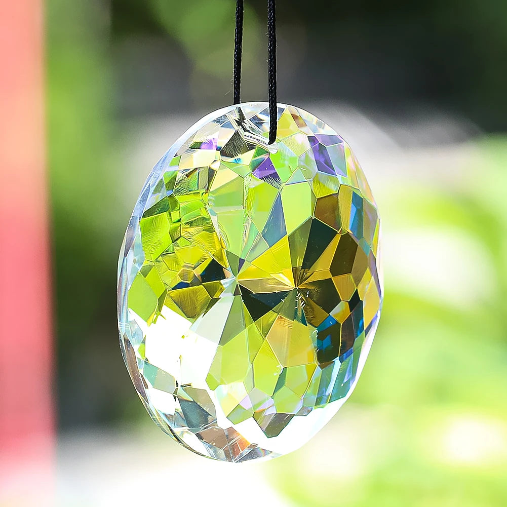 Mandala Prism Suncatcher for Garden Decor