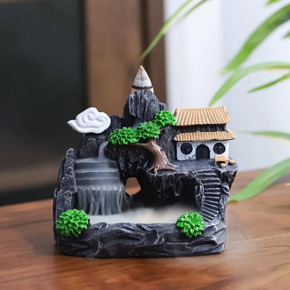 Backflow Incense Waterfall Incense Holder For a Tranquil Environment