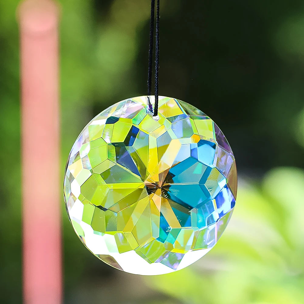 Mandala Prism Suncatcher for Garden Decor