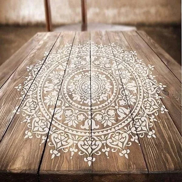 Intricate Mandala Stencil for Home Décor Transformation