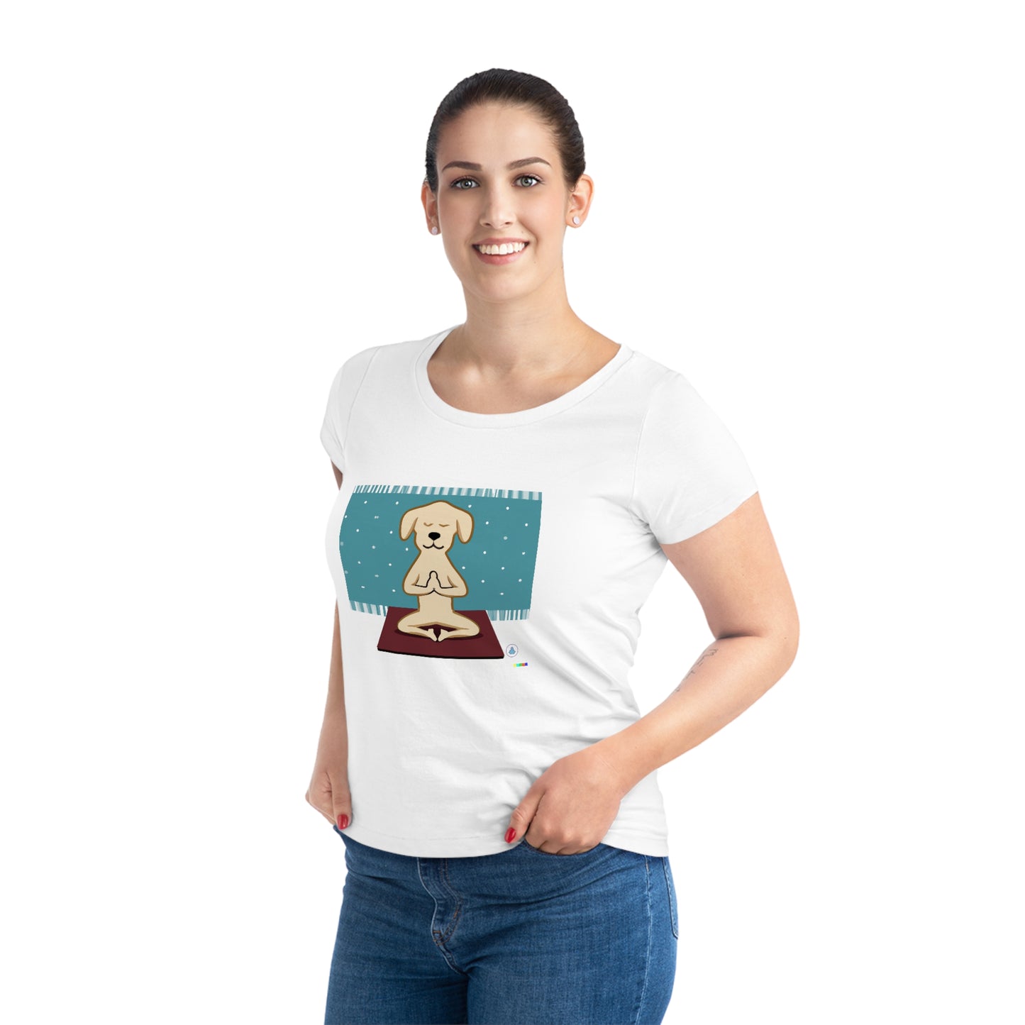 Meditating Doggo - Women's Jazzer T-shirt