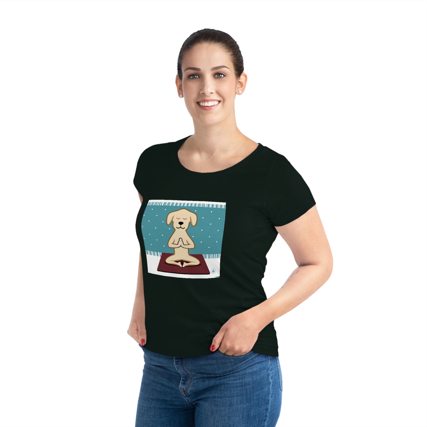 Meditating Doggo - Women's Jazzer T-shirt