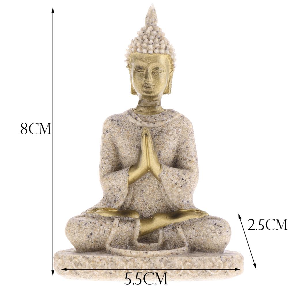 Handmade Sandstone Buddha Sculpture