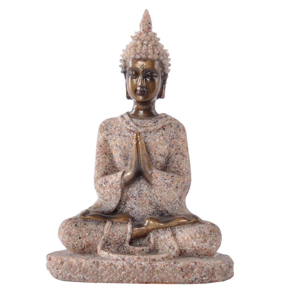 Handmade Sandstone Buddha Sculpture