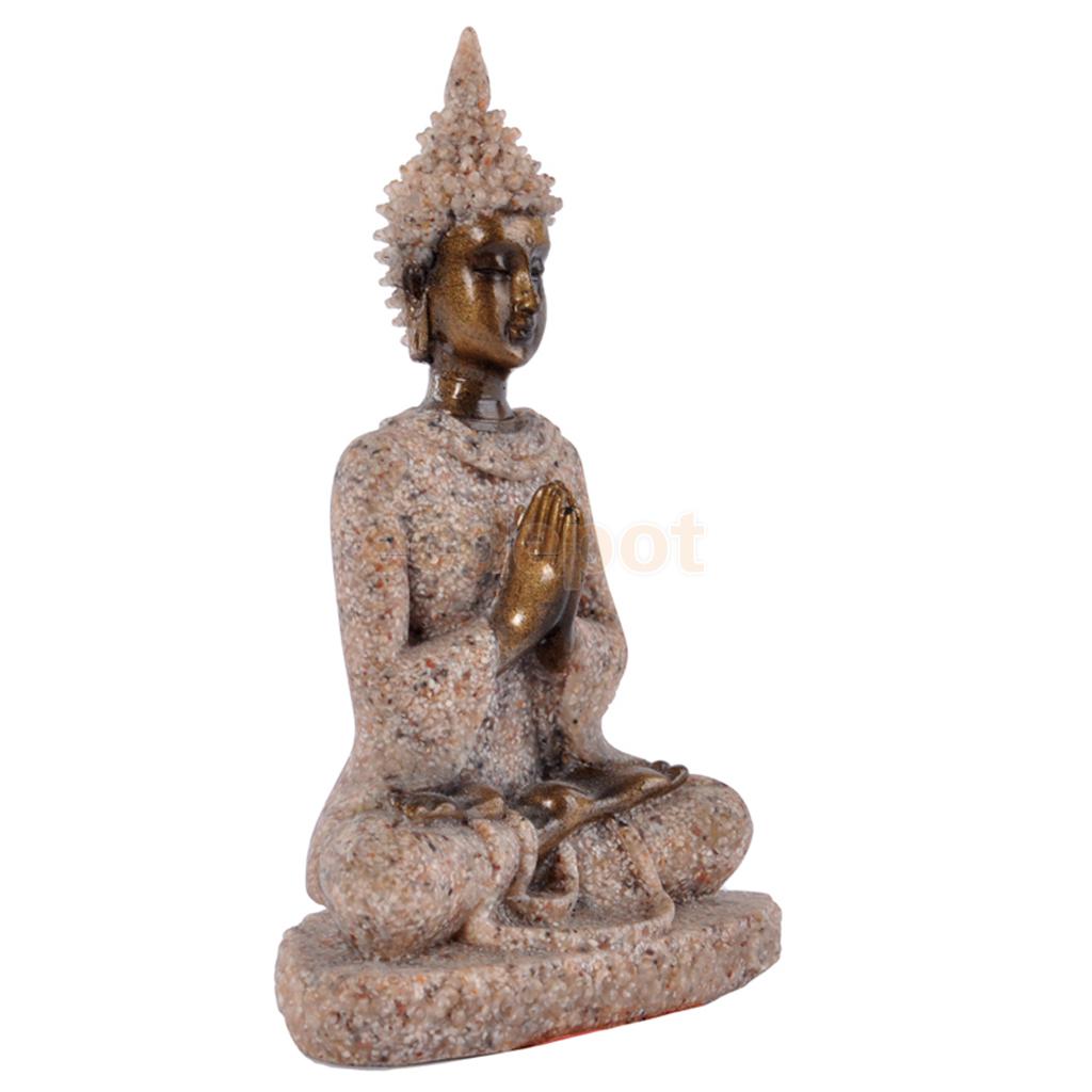 Handmade Sandstone Buddha Sculpture